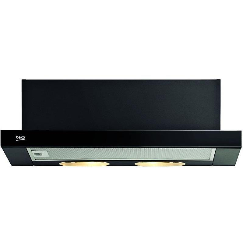 Beko CTB 6250 B Beépíthető Teleszkópos Páraelszívó 60cm Fekete (CTB 6250 B)