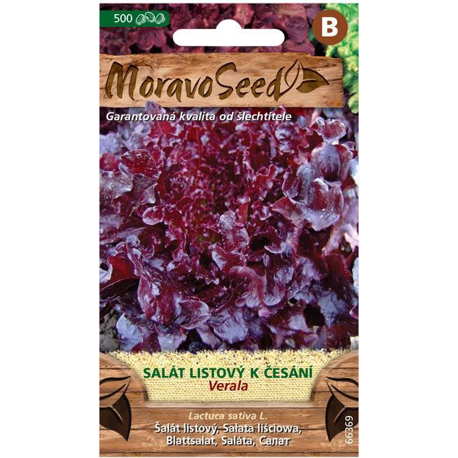 MORAVOSEED Tölgylevelű saláta piros VERALA (3577mm)