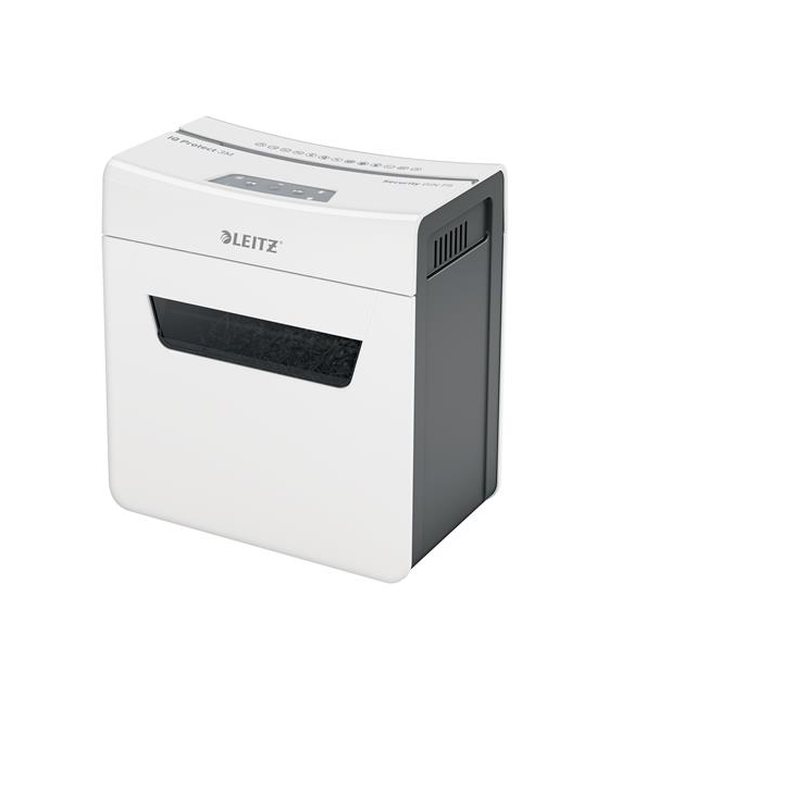 Leitz 80930000 iratmegsemmisítő Mikrovágású aprítás Szürke, Fehér (80930000)