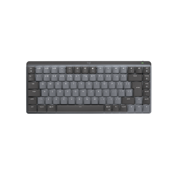 Logitech MX Mini Mechanical toetsenbord Kantoor RF-draadloos + Bluetooth QWERTY US International Grafiet, Grijs