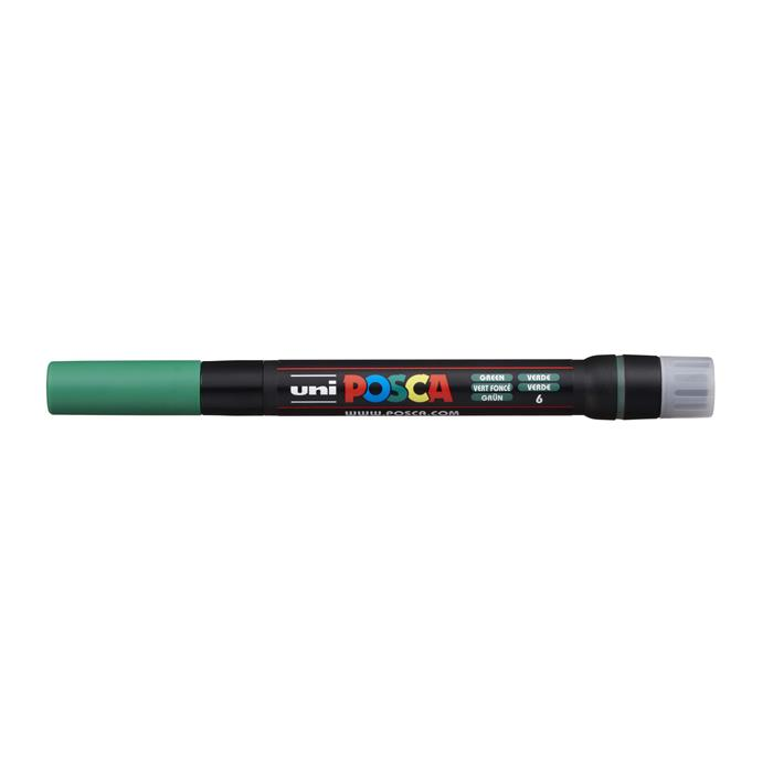 Uni Posca PCF-350 Ecsetirón - Zöld (300343000)