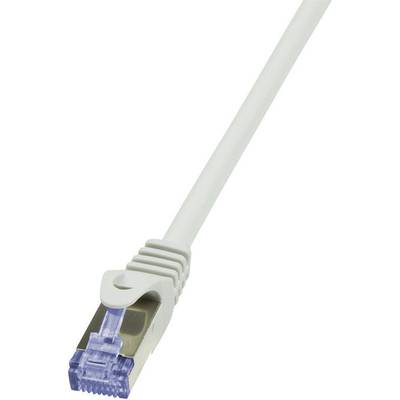 RJ45 7.50m Grijs Cat6A S/FTP LogiLink