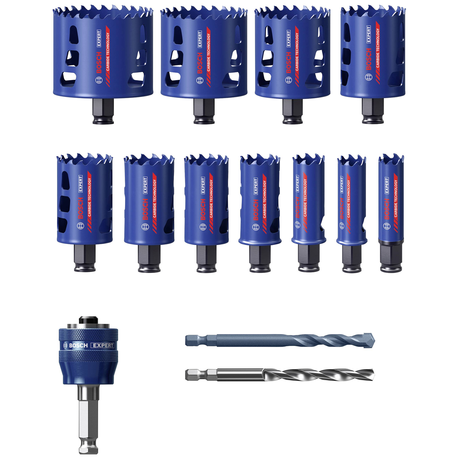 Bosch 2608900448 Expert ToughMaterial Lyukfűrész készlet 20-76mm (14 db / csomag) (2608900448)