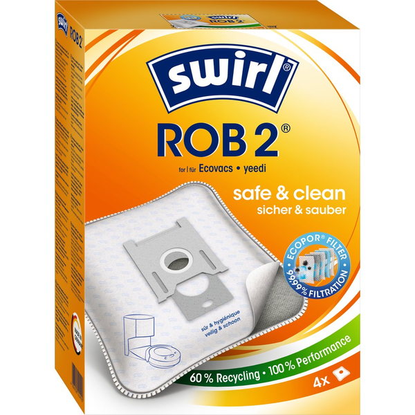 Staubsaugerbeutel ROB 2 EcoPor (Ecovacs/Yeedi)
