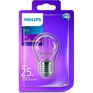 Philips 8718699763299 светодиодна лампа Топла светлина 2700 K 2 W E27 E