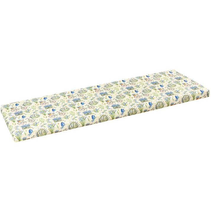 BELLATEX Bench seat 34 / 816 smooth zipped 40 × 120 lavender with wheel (11517)