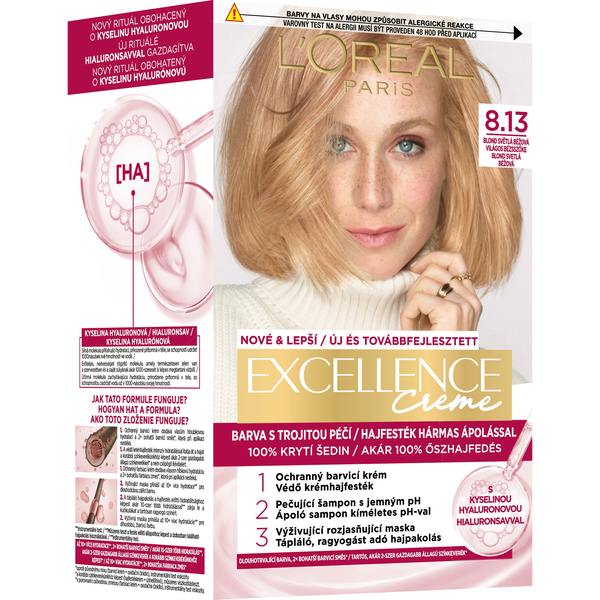 L'ORÉAL PARIS Excellence 8.13 Világos bézsszőke