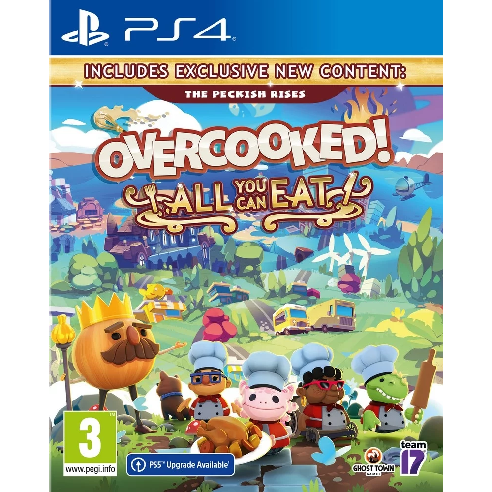 Overcooked! All You Can Eat (PS4 - Dobozos játék)