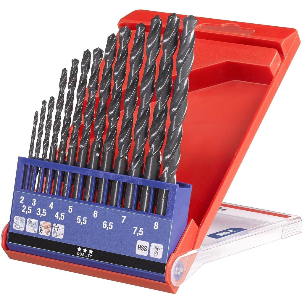 KWB fém spirálfúró készlet 13 részes (424140) (kwb424140)