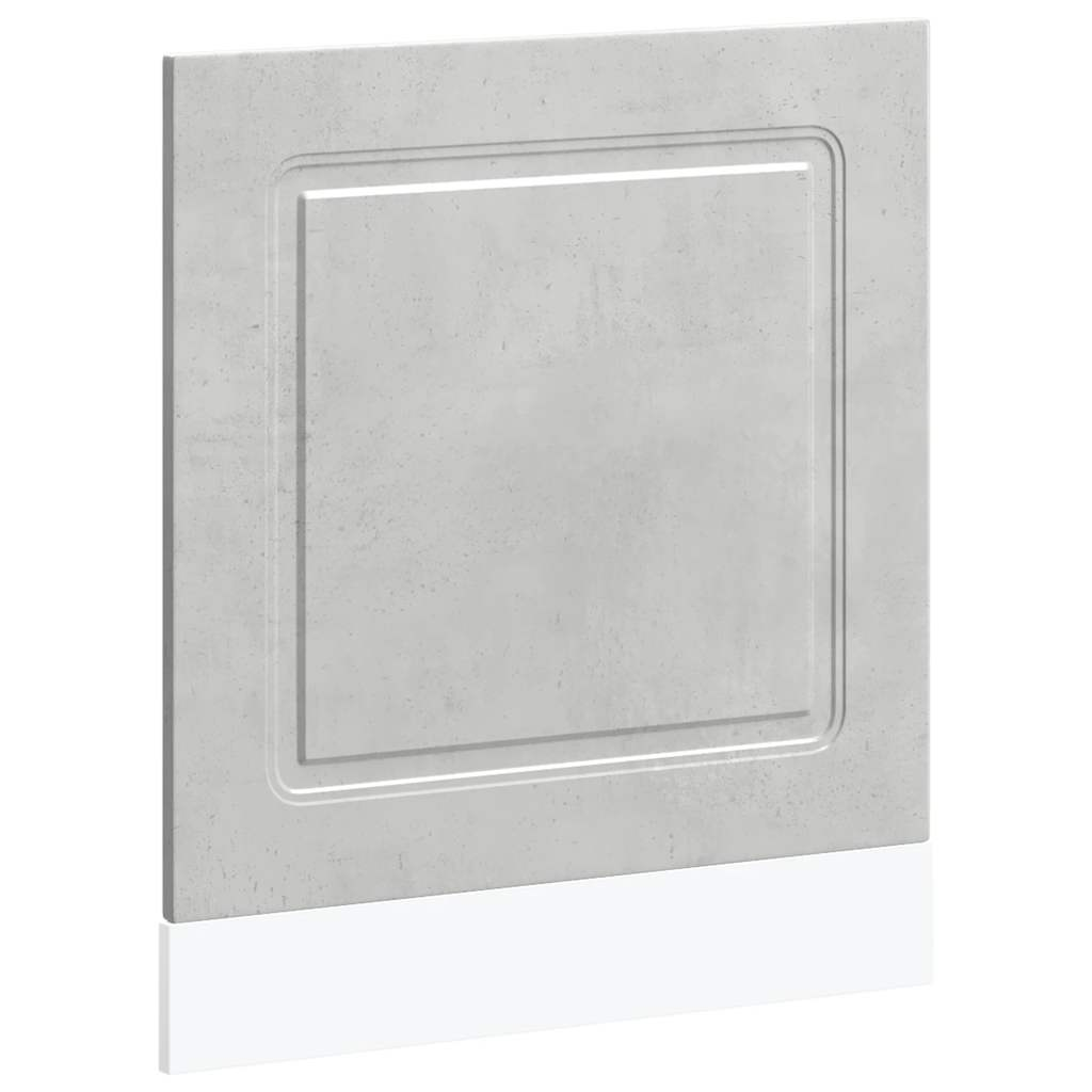 mosogatógép panel Kalmar beton szürke 60x1,5x67 cm műanyag fa (853661)