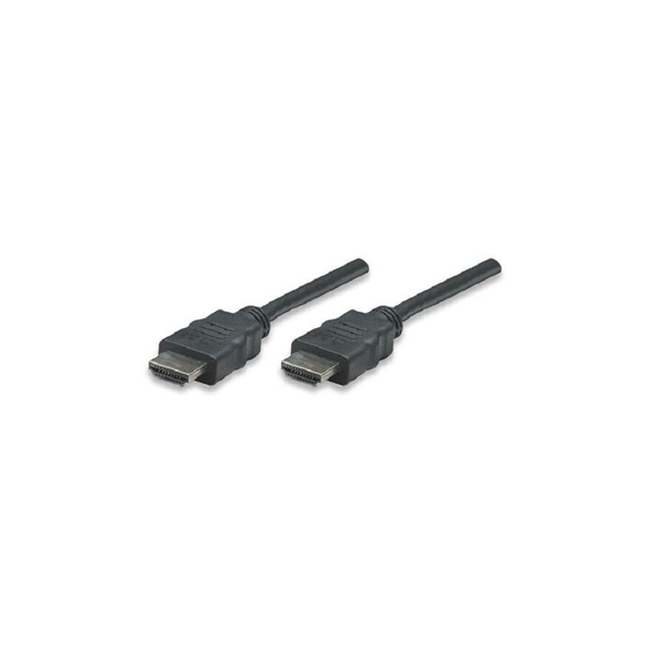 Manhattan 308816 HDMI-kabel 1 m HDMI Type A (Standard) Sort