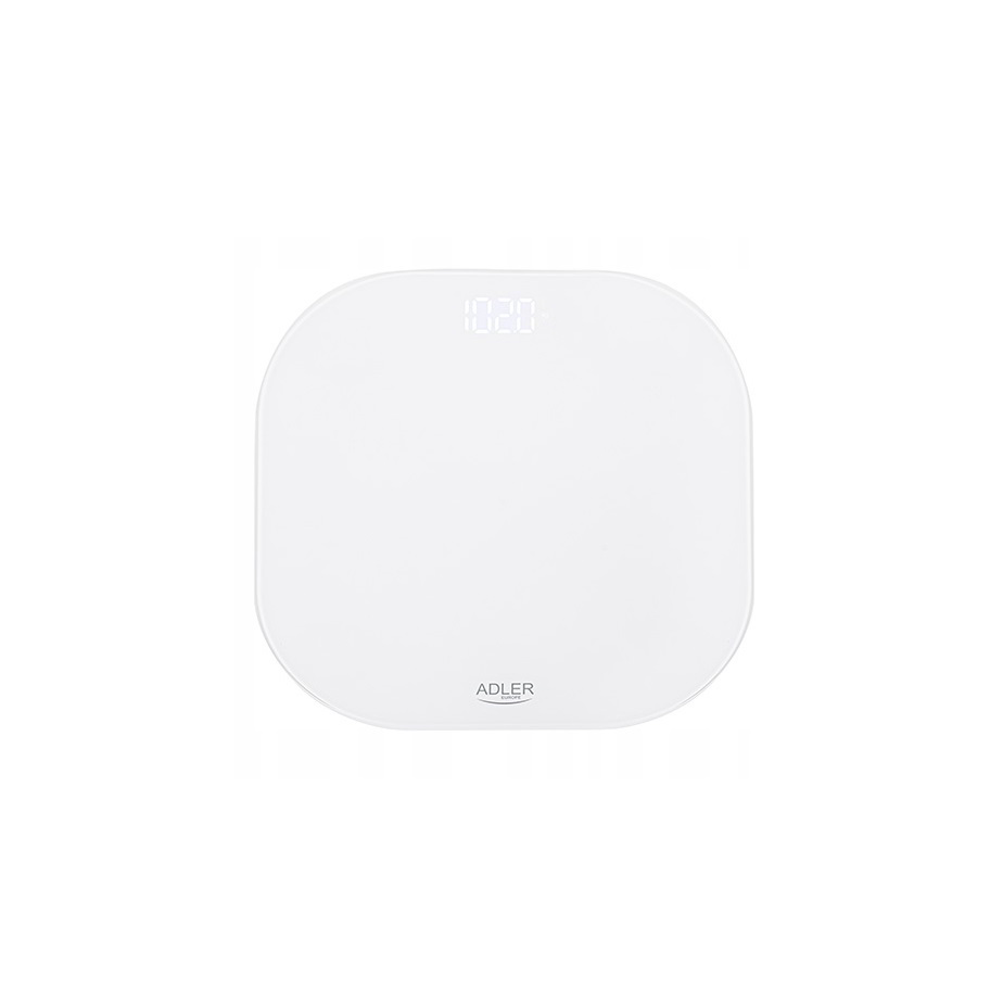 Adler AD 8188 Digitális személymérleg Max 180kg - Fehér (AD 8188)