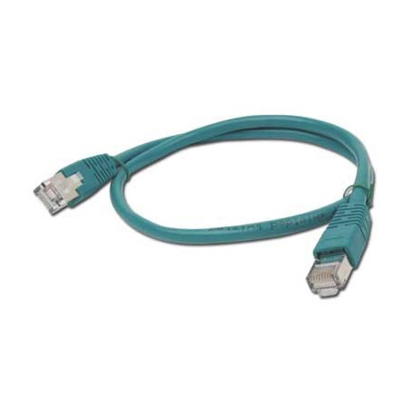 Patch kábel Gembird U/UTP 6 RJ45 / RJ45 0,5 m zelený