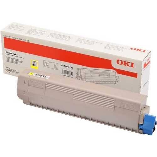 Toner OKI 46443101 žlutý (yellow)