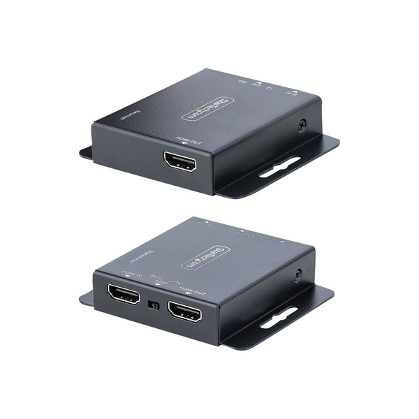 StarTech.com EXTEND-HDMI-4K40C6P1 AV forlænger AV sender & modtager Sort
