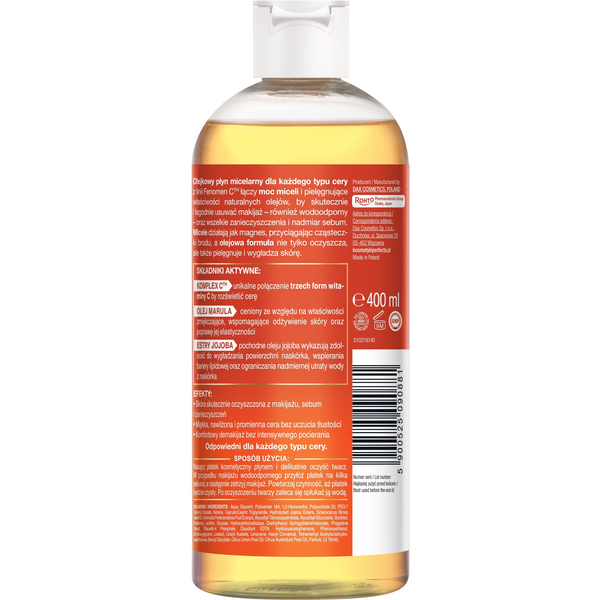 PERFECTA Fenomen C Olejkowy Płyn micelarny 400 ml