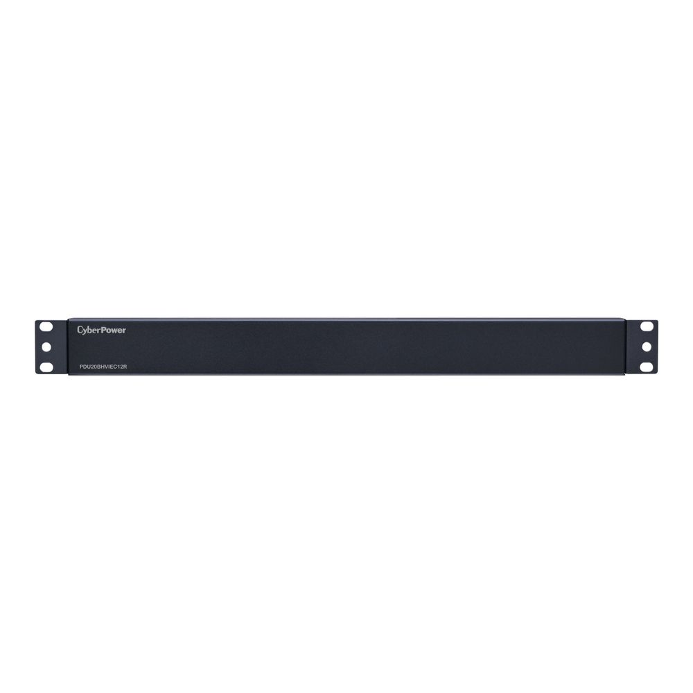 CyberPower PDU20BHVIEC12R áramelosztó egység (PDU) 12 AC kimenet(ek) 1U Fekete (PDU20BHVIEC12R)