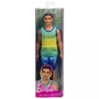 Mattel Barbie Ken - Fashionista fiú baba színátmenetes pólóban
