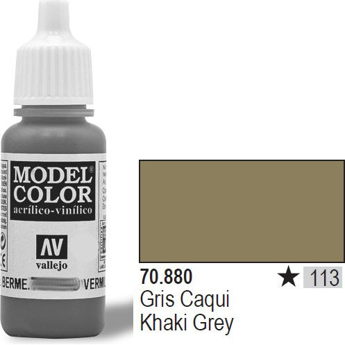 Vallejo Model Color Khaki Grey Akrilfesték 70880 (70880)