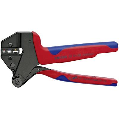 KNIPEX Krimpelő-rendszerfogó cserélhető krimp profilokhoz, krimpelő betéttel szigetelt sarukhoz, 200 mm, (97 43 06) (97 43 06)