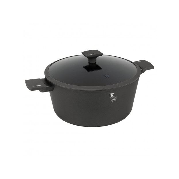 Berlinger Haus Antracit Collection lábas fedővel 28cm (BH/8132) (BH/8132)