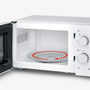 Severin MW 7885 Szabadonálló mikrohullámú sütő 17L 700W - Fehér