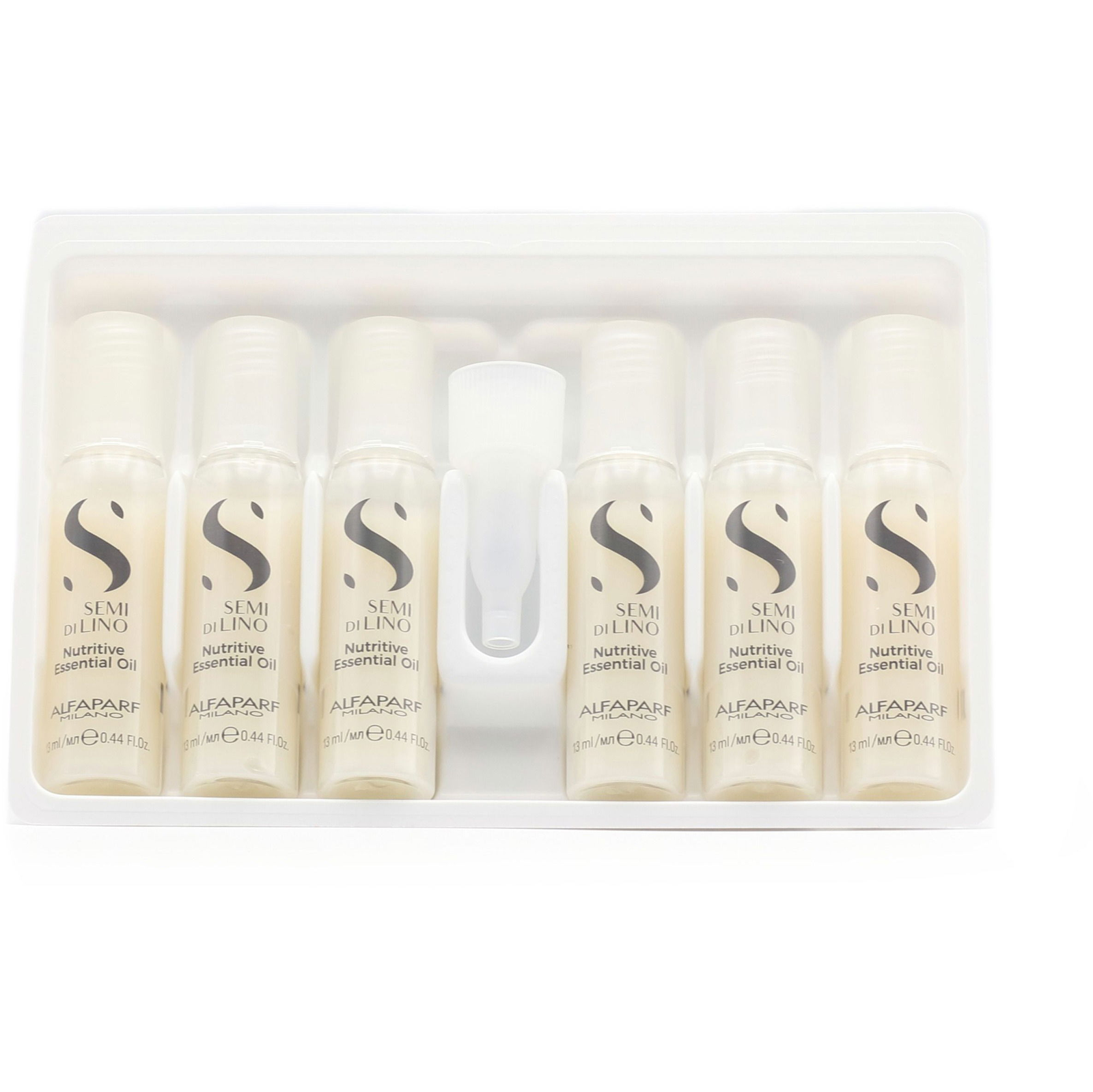 ALFAPARF MILANO Semi Di Lino Moisture Nutritive Essential Oil száraz és sérült hajra, 6x 13 ml (HALFASMDLIWXN123426)