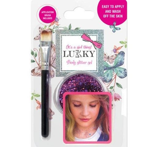 Flair Toys Lukky: Csillámos lila testzselé (T11925) (T11925)