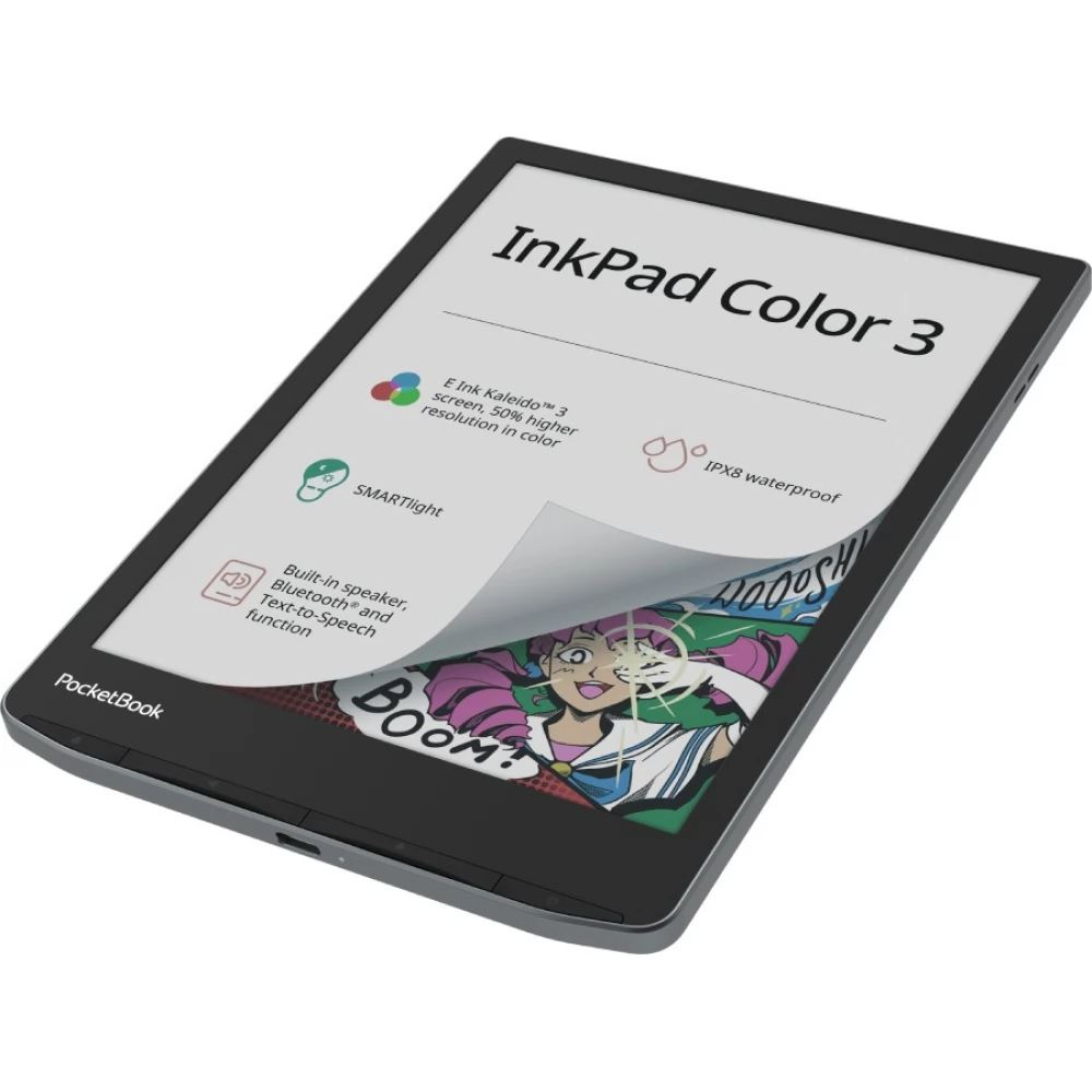 PocketBook Inkpad Color 3 7.8" 32GB E-Book olvasó fekete (PB743K3-1-WW) (PB743K3-1-WW)