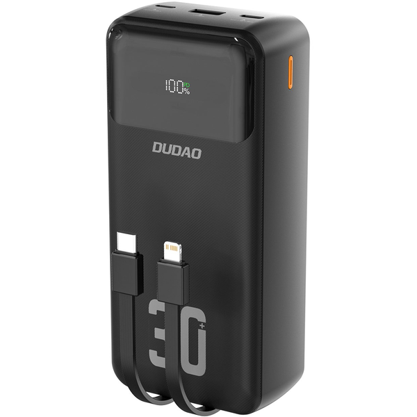 Dudao K15MAX 30000 mAh PD 22.5W czarny