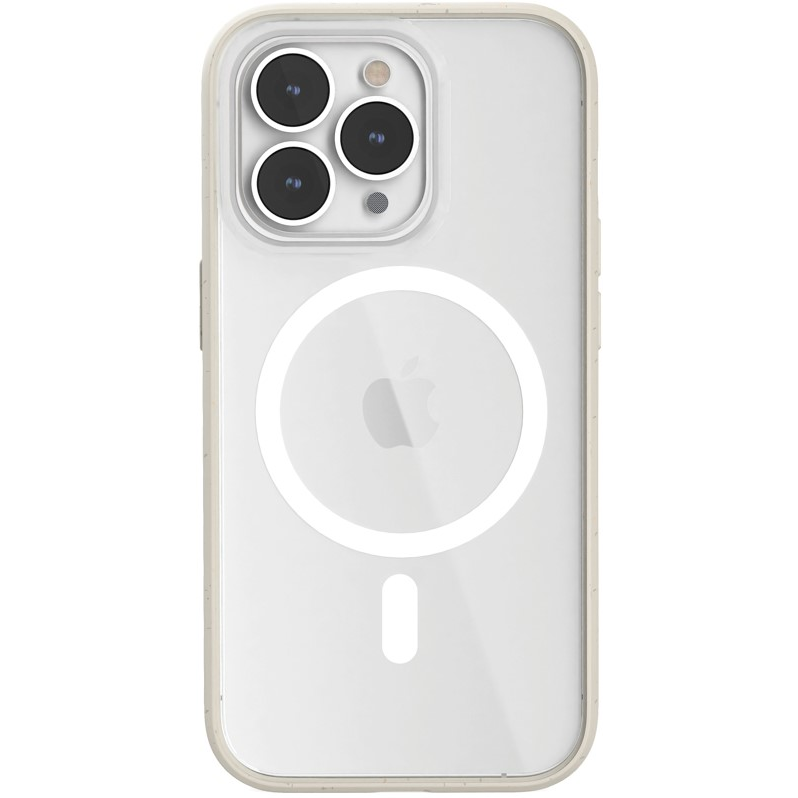 Woodcessories Clear Apple iPhone 14 Pro MagSafe Tok - Fehér (ECO641)