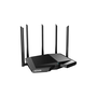 Рутер, Tenda, Gigabit Wi-Fi 6E, 1xWAN, 3xLAN, 861/2402/2402Mbit, 5700 MB/s, черен