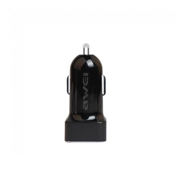 AWEI C-200 szivargyújtó töltő 2xUSB 2.4A fekete