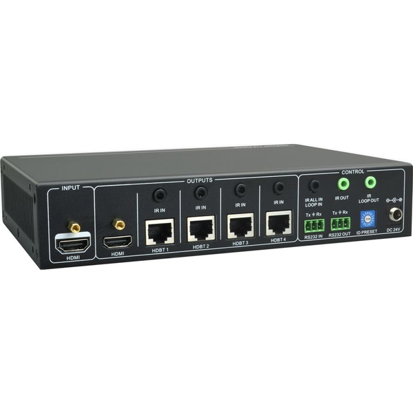 VivoLink HDBT splitter 1x4 with loop