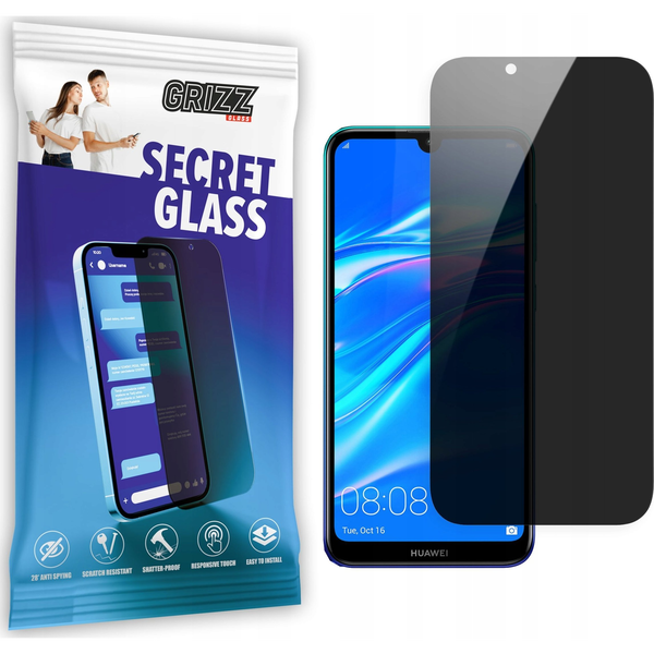  GrizzGlass Szkło prywatyzujące GrizzGlass SecretGlass do Huawei Y7 2019