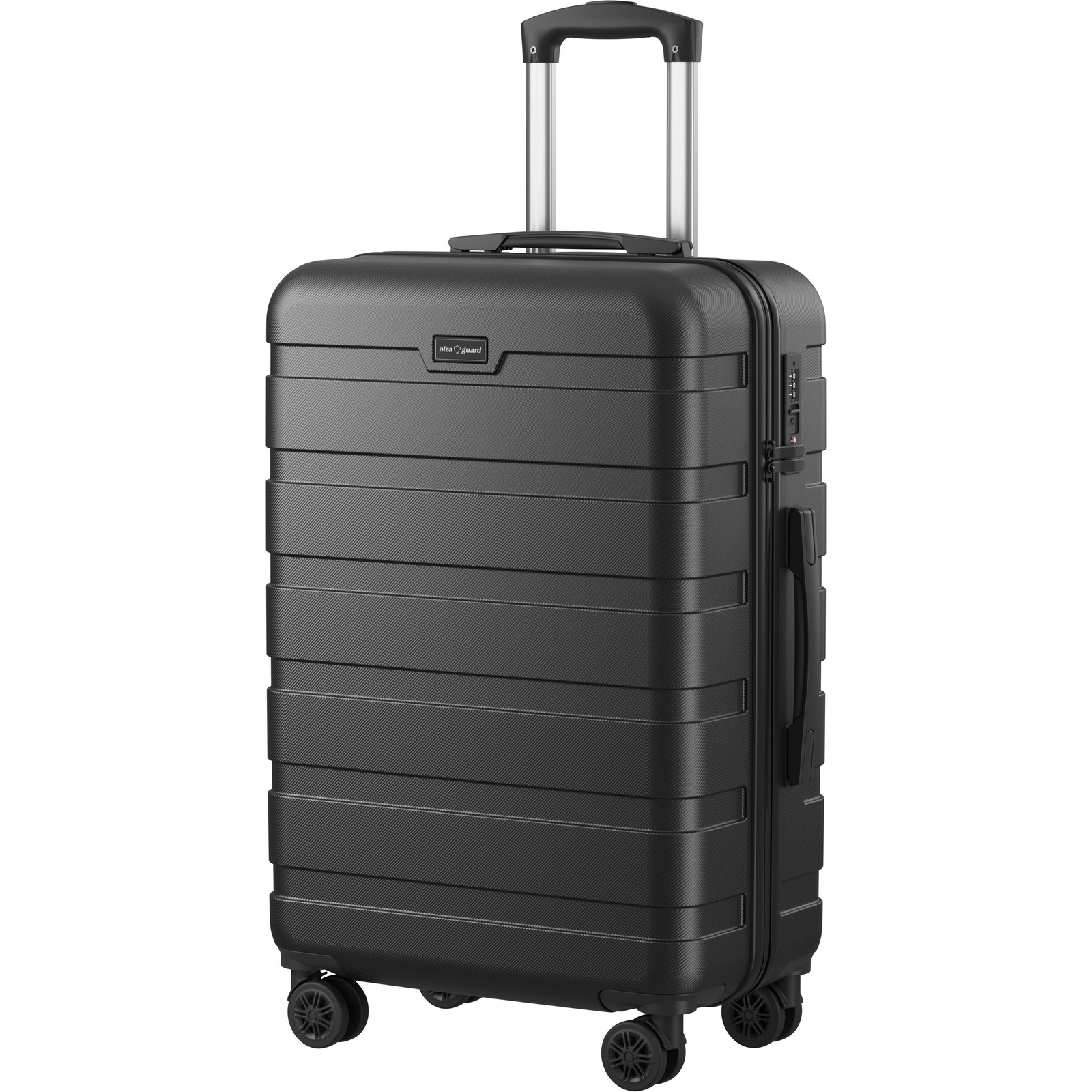 AlzaGuard Traveler Suitcase 2025, M - fekete (AGD-TSE024Bv2)