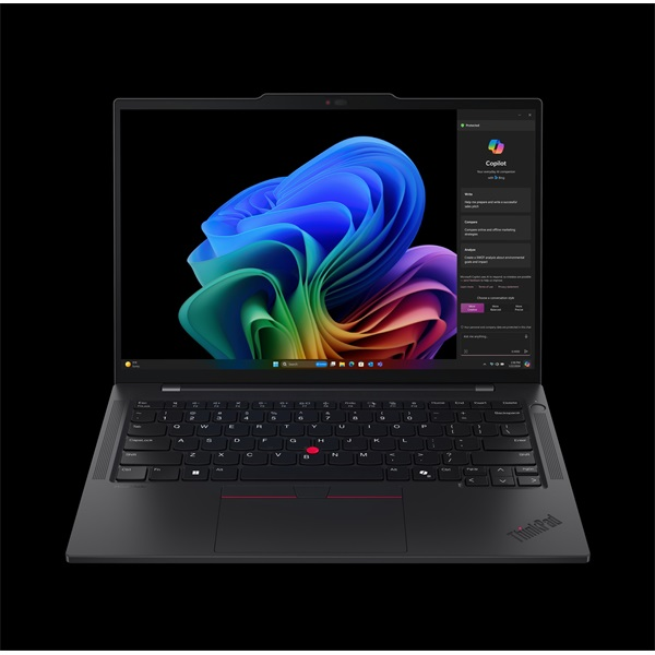 Lenovo ThinkPad T14s Gen 6 (Intel) Copilot+ PC Intel Core Ultra 7 258V Laptop 35,6 cm (14") WUXGA 32 GB LPDDR5x-SDRAM 512 GB SSD Wi-Fi 7 (802.11be) Windows 11 Pro Sort