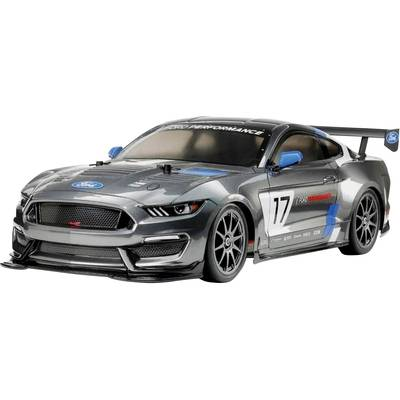 Tamiya TT-02 Ford Mustang GT4 Brushed 1:10 RC modellautó Elektro Közúti modell 4WD építőkészlet (58664)