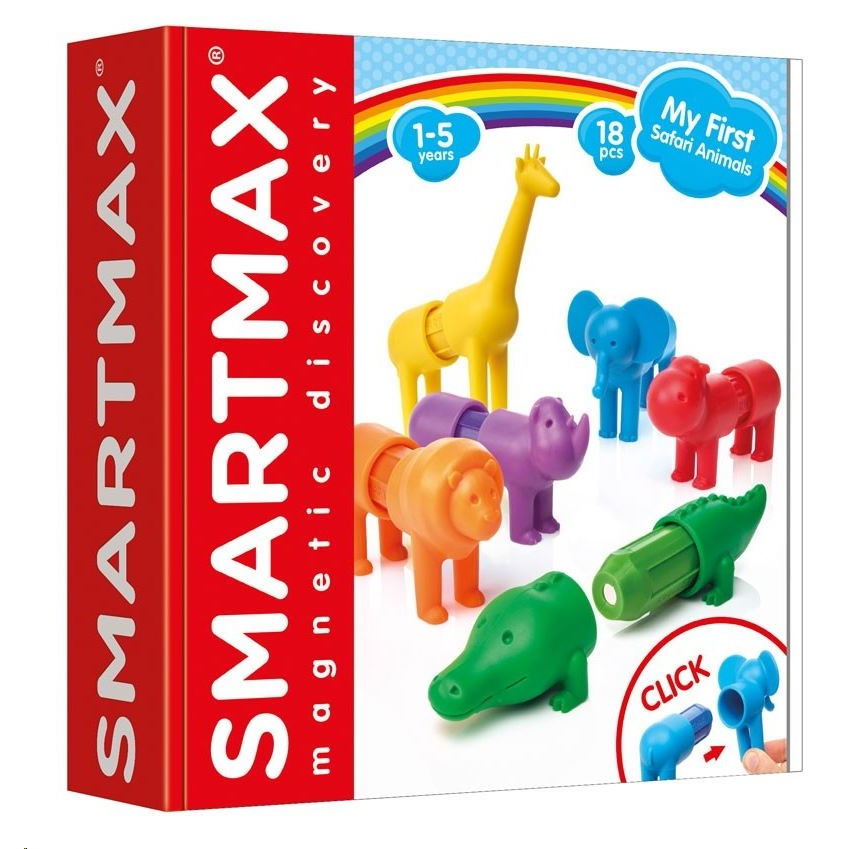 SmartGames Smartmax My First Safari Animals készségfejlesztő (SMX 220) (SMX 220)