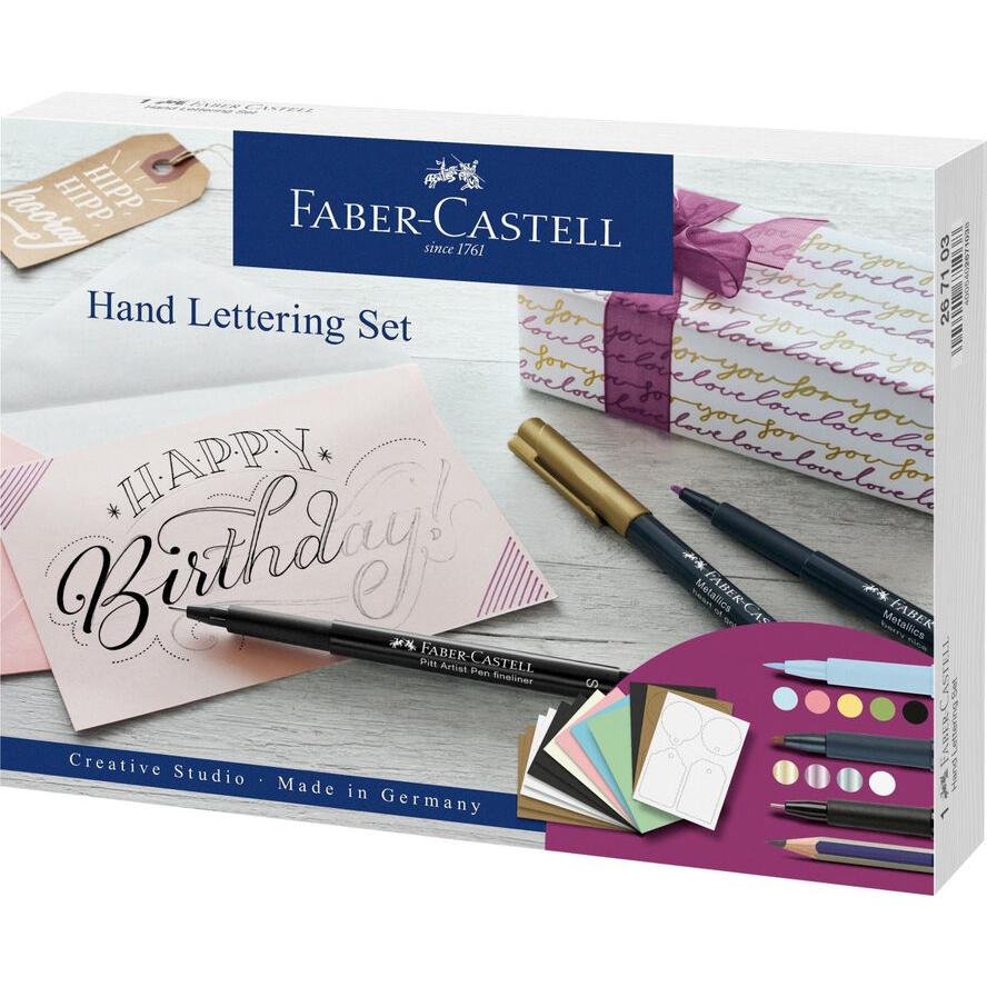 Faber Castell Kreativset Handlettering 12-teilig (267103)
