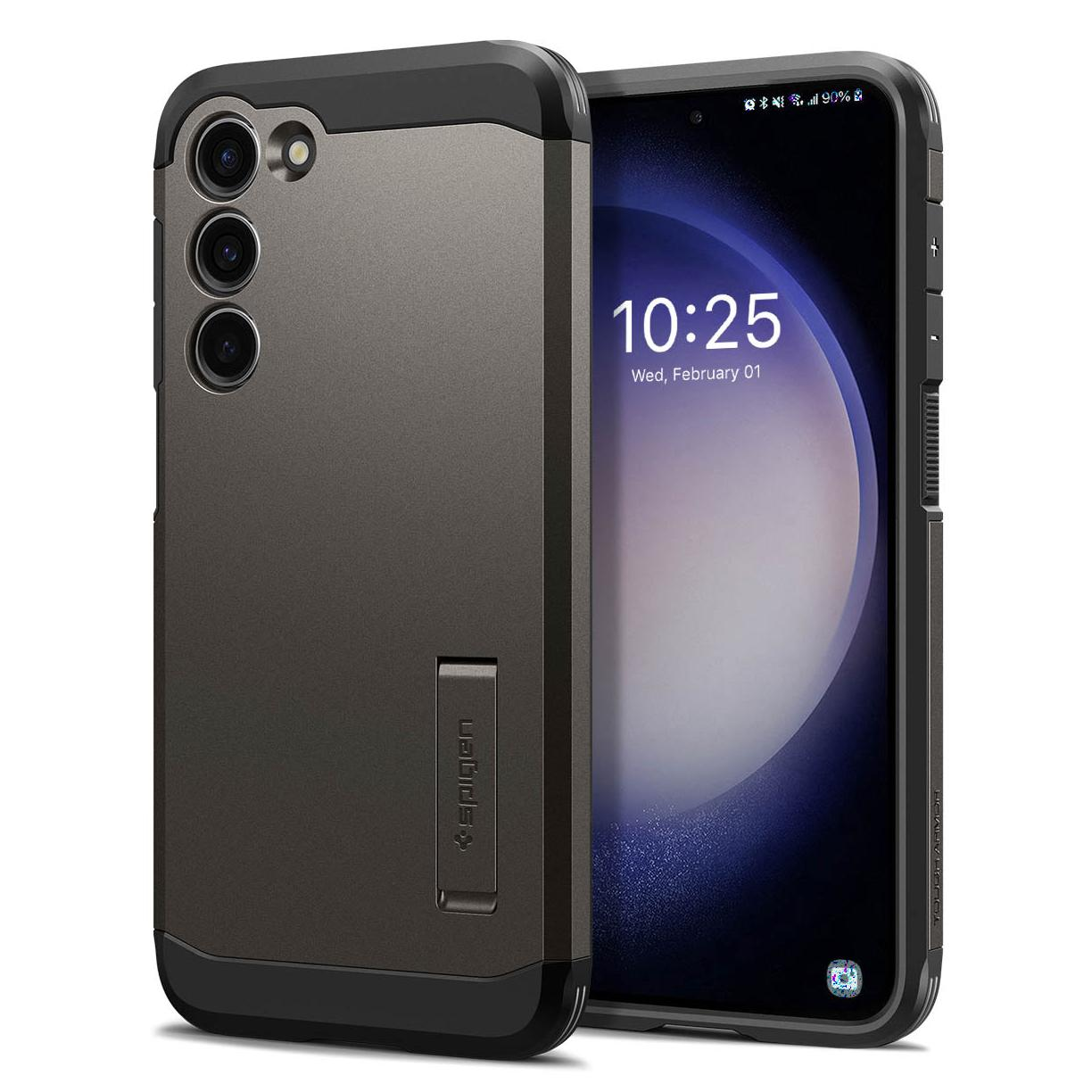 Spigen Tough Armor Samsung Galaxy S23 Tok - Fekete (ACS05719)