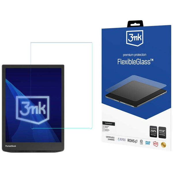 FlexibleGlass 3MK hibrid üveg PocketBook Inkpad 4 (743) készülékhez