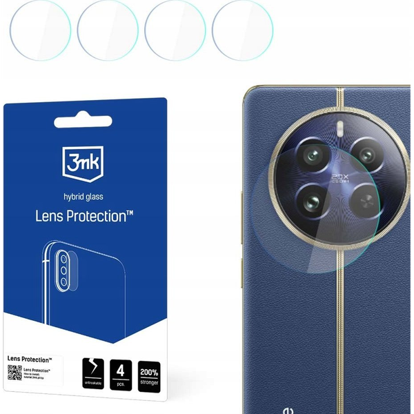 Hybridné sklo 3MK pre realme 12 5G, 4 ks