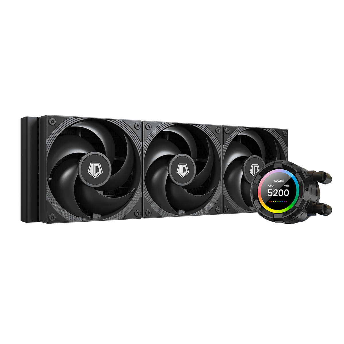ID-COOLING SL360 PRO SE Folyékony Processzor Hűtő 360mm RGB Fekete (SL360 PRO SE)