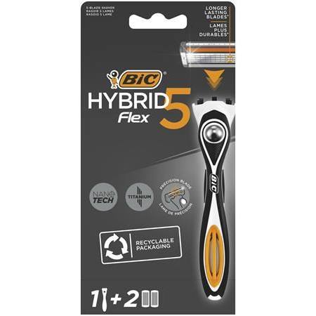 BIC Hybrid Flex 5 borotva +2db betét (921385) (bic921385)