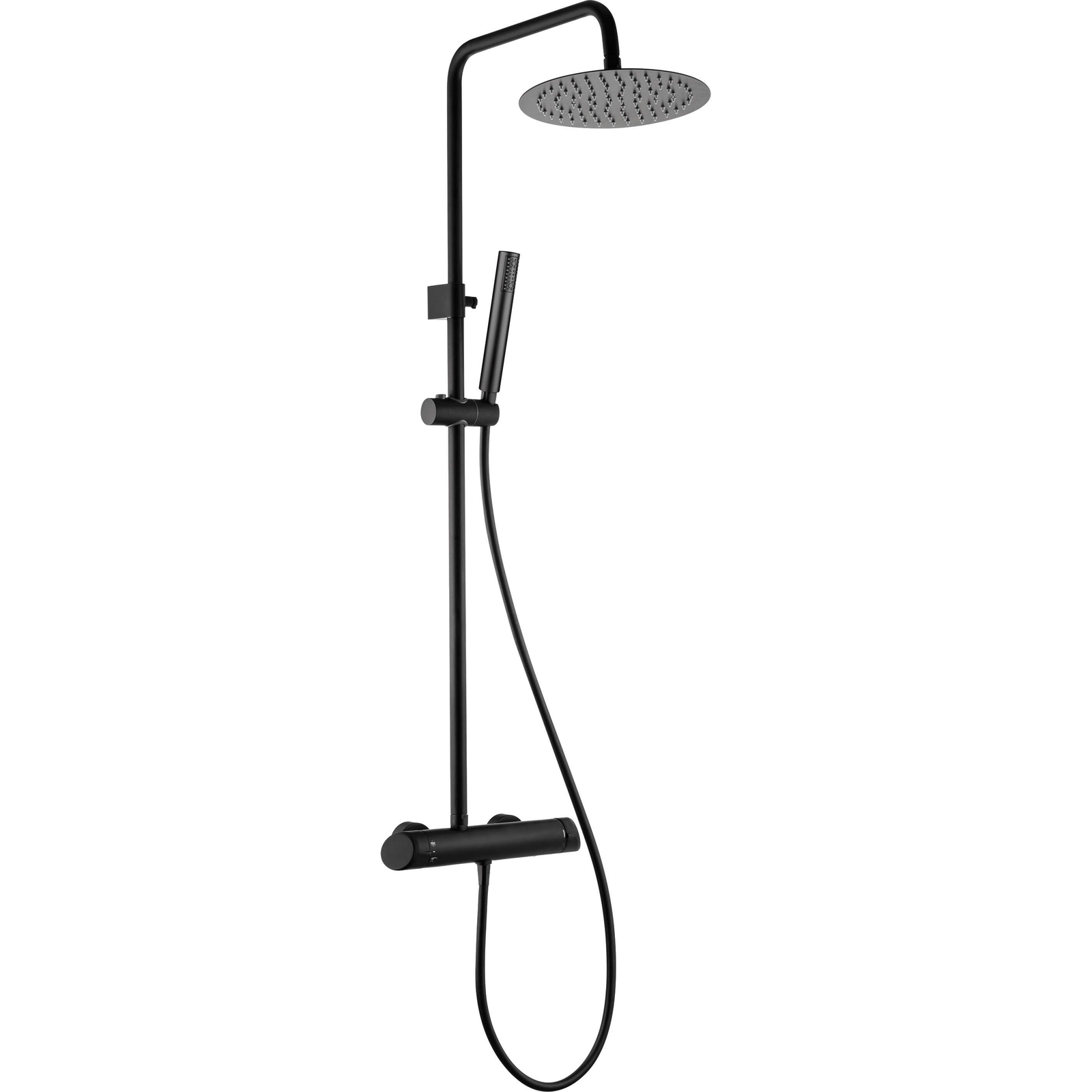 DEANTE NAC_N1QK Arnika zuhanyoszlop keverő csapteleppel fekete (NAC_N1QK)