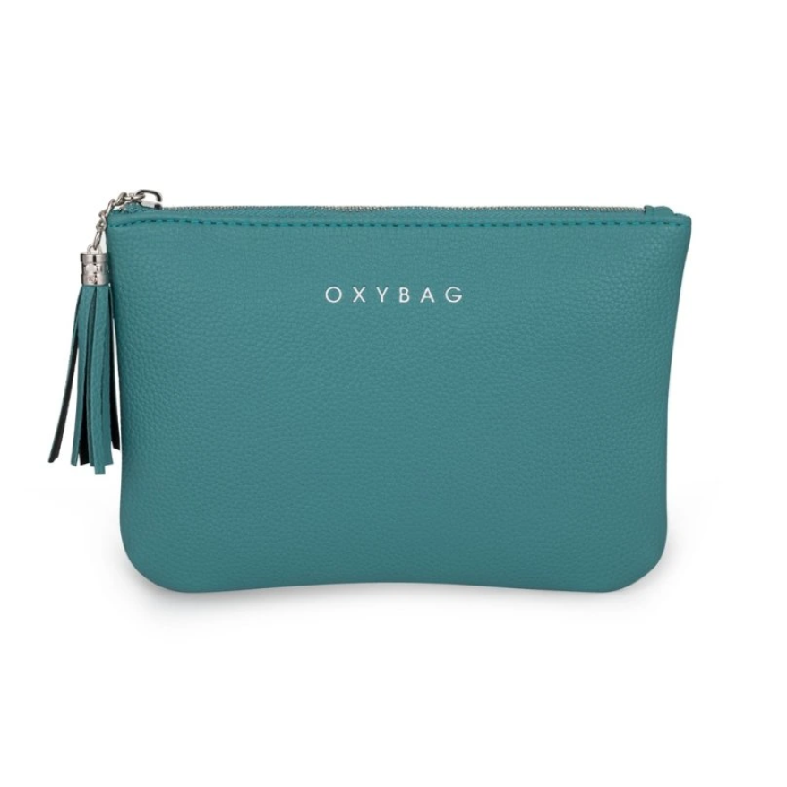Oxybag Leather Milano Day Kozmetikai táska - Zöld (9-65425)