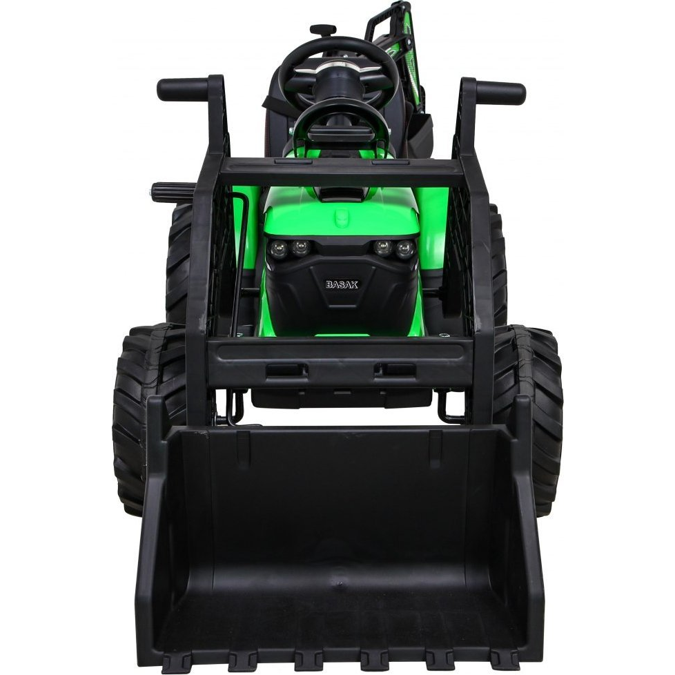 720-T Traktor Pótkocsival Zöld-Fekete Színben (PA.SX2068.ZIE)