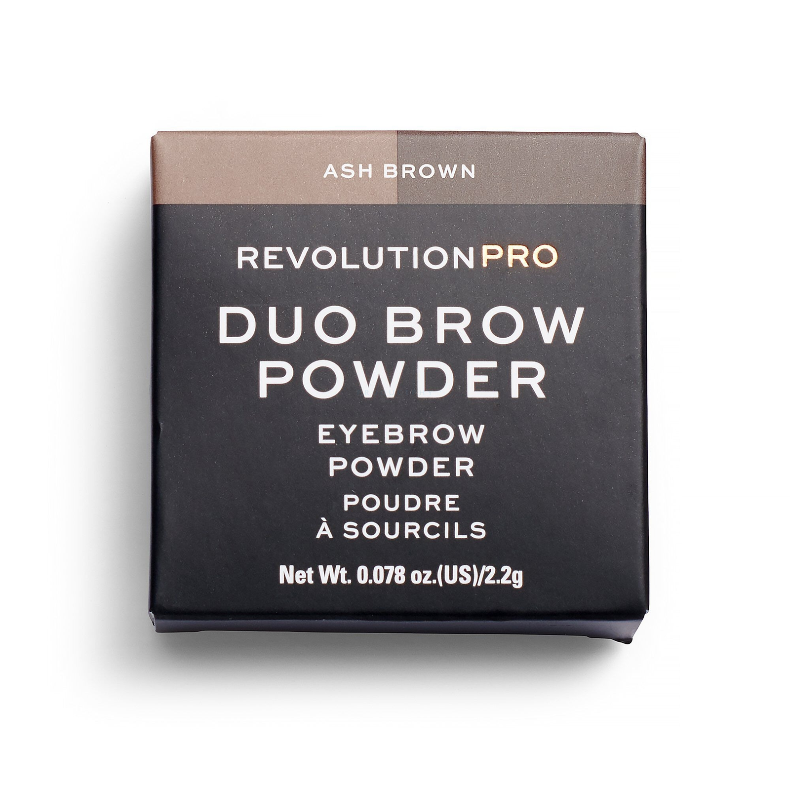 REVOLUTION PRO DUO BROW POWDER ASH BROWN 2,2G (5057566091220)