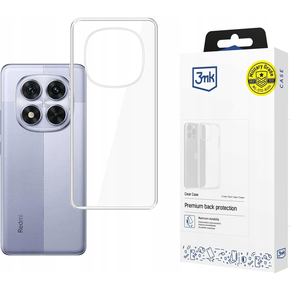 3MK Clear Case Xiaomi Redmi Note 14 Pro 5G / Poco X7 5G átlátszó